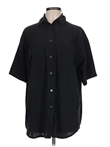 Notations Short Sleeve Button-Down Shirt (view 1)