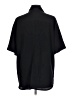 Notations Solid Black Short Sleeve Button-Down Shirt Size 10 - photo 2