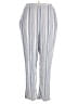 Woman Within Stripes Blue Linen Pants Size 22W - photo 1