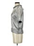 Future Collective Metallic Silver 3/4 Sleeve Top Size XS - photo 5