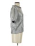 Future Collective Metallic Silver 3/4 Sleeve Top Size XS - photo 4