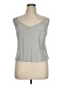 Unbranded 100% Polyester Gray Sleeveless Blouse Size 16 - photo 1
