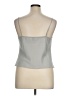 Unbranded 100% Polyester Gray Sleeveless Blouse Size 16 - photo 2