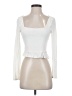 Superdown Ivory Long Sleeve Top Size S - photo 1
