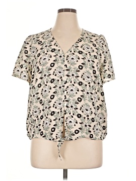 Ann Taylor Loft Outlet Short Sleeve Blouse