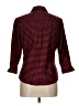 Foxcroft Stripes Red 3/4 Sleeve Button-Down Shirt Size 10 (petite) - photo 2