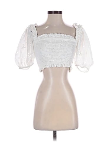 For Love & Lemons Short Sleeve Blouse (view 1)
