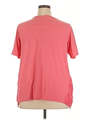 LOGO by Lori Goldstein Short Sleeve T-Shirt (view 2)