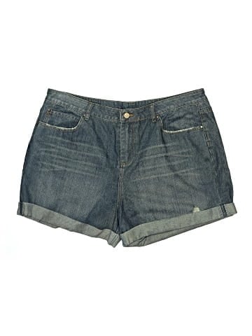 ASOS Curve Denim Shorts (view 1)