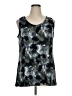Logo Layers Black Sleeveless Top Size XL - photo 1