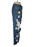 rue21 100% Cotton Graphic Blue Jeans Size 12 - photo 4