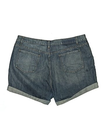 ASOS Curve Denim Shorts (view 2)