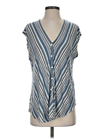 Max Studio Short Sleeve Blouse (view 1)