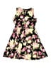 Assorted Brands Floral Black Dress Size 9 - 10 - photo 2