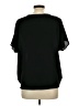 Lush Black Short Sleeve Blouse Size L - photo 2