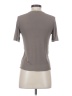 Zara Gray Short Sleeve Top Size S - photo 2