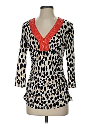 Boston Proper 3/4 Sleeve Blouse (view 1)