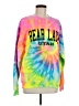 Destinations 100% Cotton Tie-dye Pink Pullover Sweater Size M - photo 1
