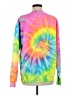 Destinations 100% Cotton Tie-dye Pink Pullover Sweater Size M - photo 2