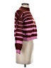 Vero Moda Stripes Burgundy Cardigan Size XS - photo 4