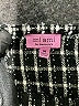 Miami 100% Polyester Houndstooth Black Casual Dress Size M - photo 7