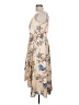Shein Floral Tan Casual Dress Size L - photo 5