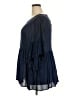 Umgee Blue 3/4 Sleeve Blouse Size XXL - photo 5