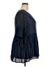 Umgee Blue 3/4 Sleeve Blouse Size XXL - photo 4