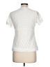 R.Q.T 100% Nylon Ivory Short Sleeve Blouse Size L (petite) - photo 2