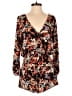 Olive Tree Floral Brown Romper Size M (estimated) - photo 1