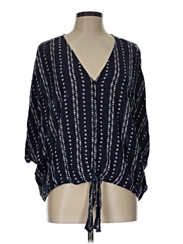 For The Republic 3/4 Sleeve Blouse (view 1)