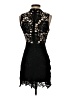 TOBI 100% Polyester Black Cocktail Dress Size S - photo 2