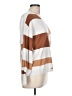 Vila Milano Stripes Brown Pullover Sweater Size L - photo 6