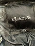 Madewell 100% Polyester Black Washed Leather Motorcycle Jacket Size XS - photo 6