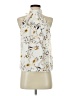 Shein 100% Polyester Ivory Sleeveless Blouse Size 4 - photo 1