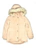 MICHAEL Michael Kors 100% Polyester Tan Pink Snow Jacket Size 7 - photo 1