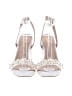 Lulus White Sandals Size 8 - photo 2