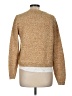 Design History Tweed Gold Pullover Sweater Size M - photo 2