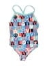 TYR Graphic Blue One Piece Swimsuit Size XS (kids) - photo 1