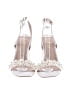 Lulus White Sandals Size 8 - photo 2