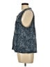 Faherty Blue Sleeveless Blouse Size L - photo 5