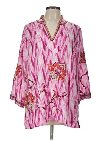 Soft Surroundings 3/4 Sleeve Blouse (view 1)