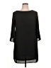 AB Studio 100% Polyester Solid Black Casual Dress Size XL - photo 1