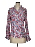 Liza Byrd Floral Pink 3/4 Sleeve Blouse Size S - photo 1