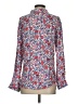 Liza Byrd Floral Pink 3/4 Sleeve Blouse Size S - photo 2