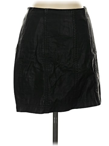 Free People Faux Leather Skirt (view 1)