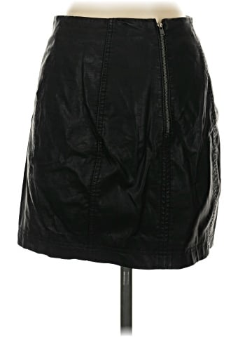 Free People Faux Leather Skirt (view 2)