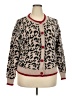 Unbranded Animal Print Tan Cardigan Size XXL - photo 1