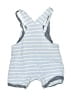 Unbranded 100% Cotton Blue Short Sleeve Onesie Size 3-6 mo - photo 2