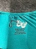 Just My Size Teal Short Sleeve Henley Size 3X Plus - photo 7